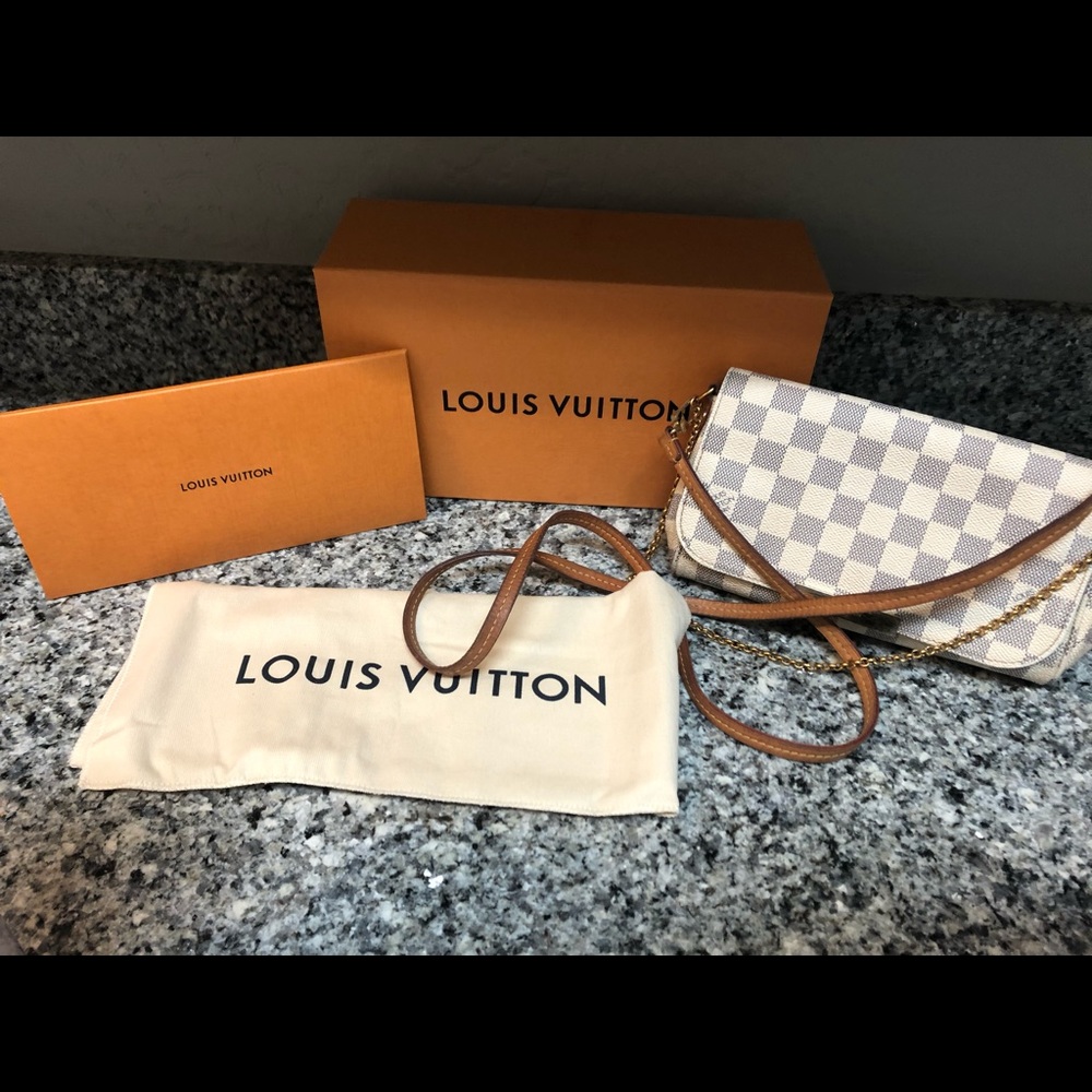 Louis Vuitton PM D. Azur crossbody purse